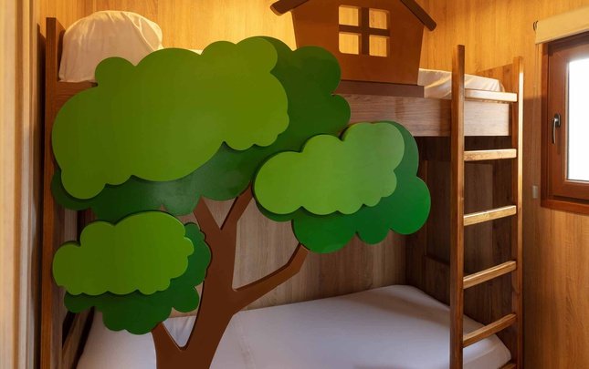 Chalet 'new sherwood' 3 chambres jacuzi premium Parc de Vacances Magic Robin Hood Alfas del Pi