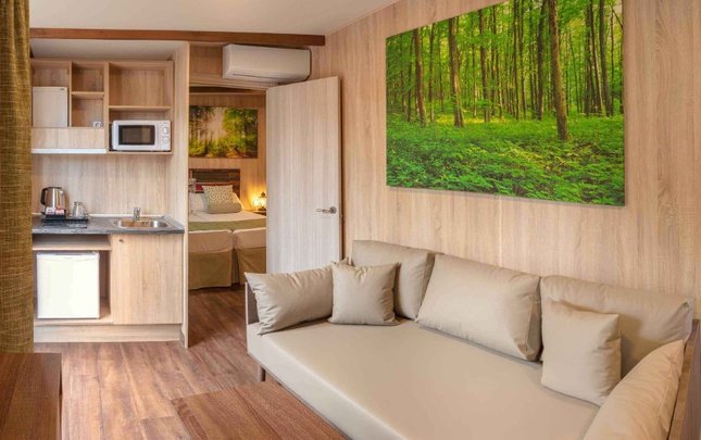Chalet 'new sherwood' 3 chambres jacuzi premium Parc de Vacances Magic Robin Hood Alfas del Pi