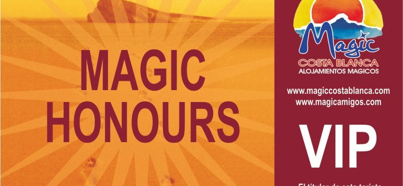 VIP Magic Honors est plus spécial que jamais!!! Parc de Vacances Magic Robin Hood Alfas del Pi VIP Magic Honors est plus spécial que jamais!!! Parc de Vacances Magic Robin Hood Alfas del Pi